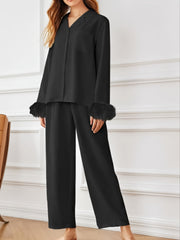 Women's Long Sleeve Pajama Set Two Piece Suit