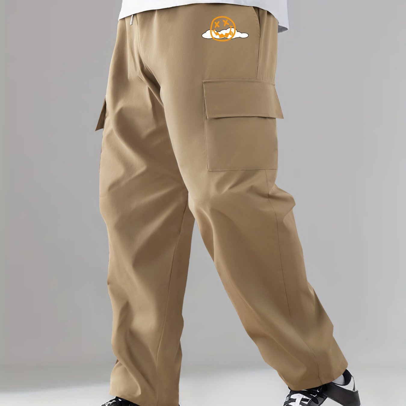 Men's Stretch Cargo Pants for Summer Fall
