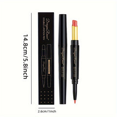 Dual-ended Lip Liner Pencil Non-Fade Lipstick 8 Colors