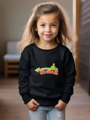 OERYUI Christmas Tree Graphic MERRY CHRISTMAS Sweatshirt Kids