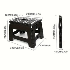 Thickened Plastic Folding Stool Adult Outdoor Portable Small Stool