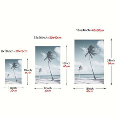 Tropical Coconut Palm Trees Wall Decor