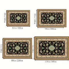 Boho Anti Fatigue Kitchen Rugs Vintage Non Slip Soft Floor Mat