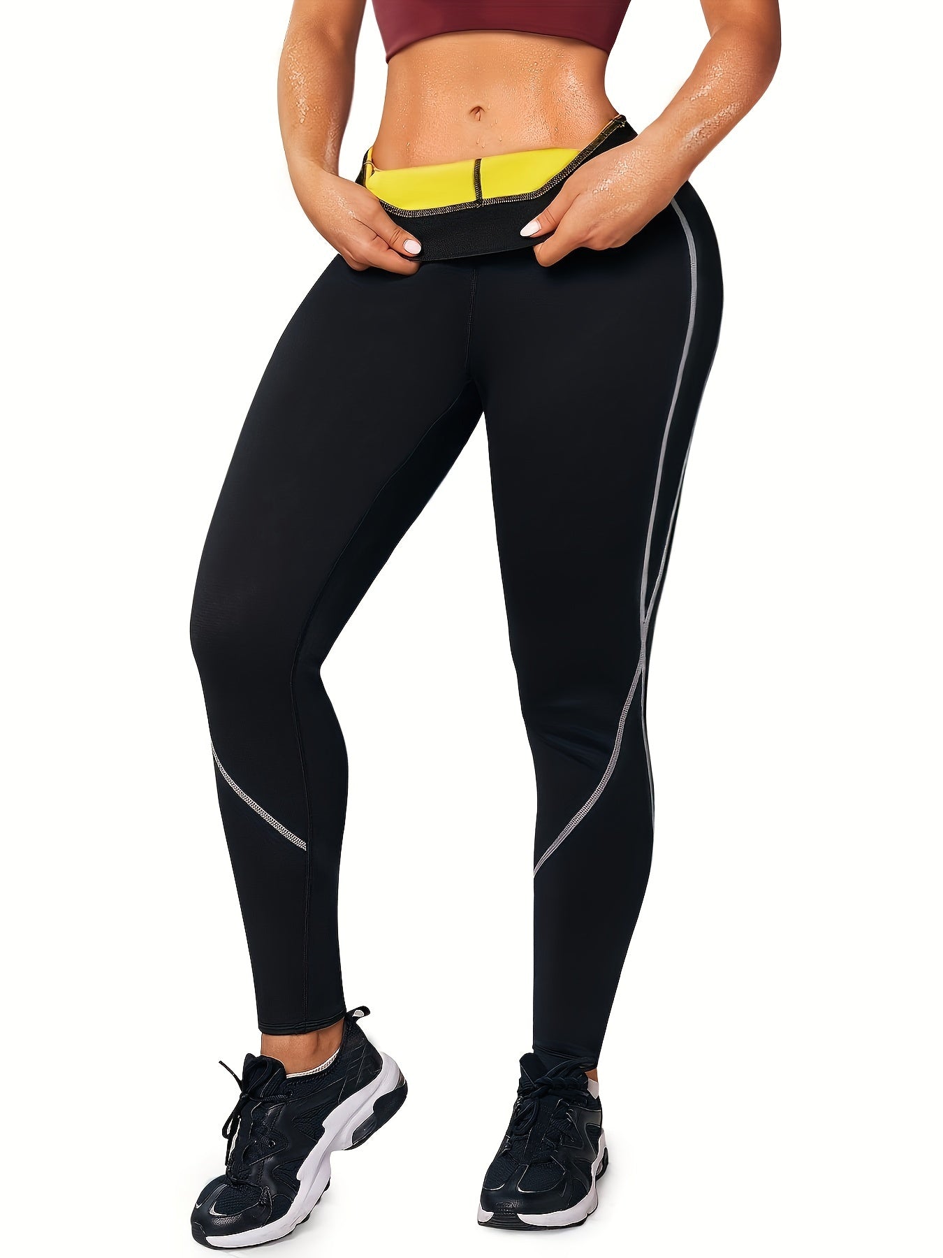 Women's High Waisted Yoga Sports Tight Pants