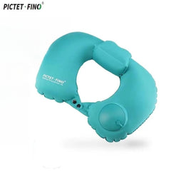 Inflatable Travel Pillow Neck Support for Men Women
