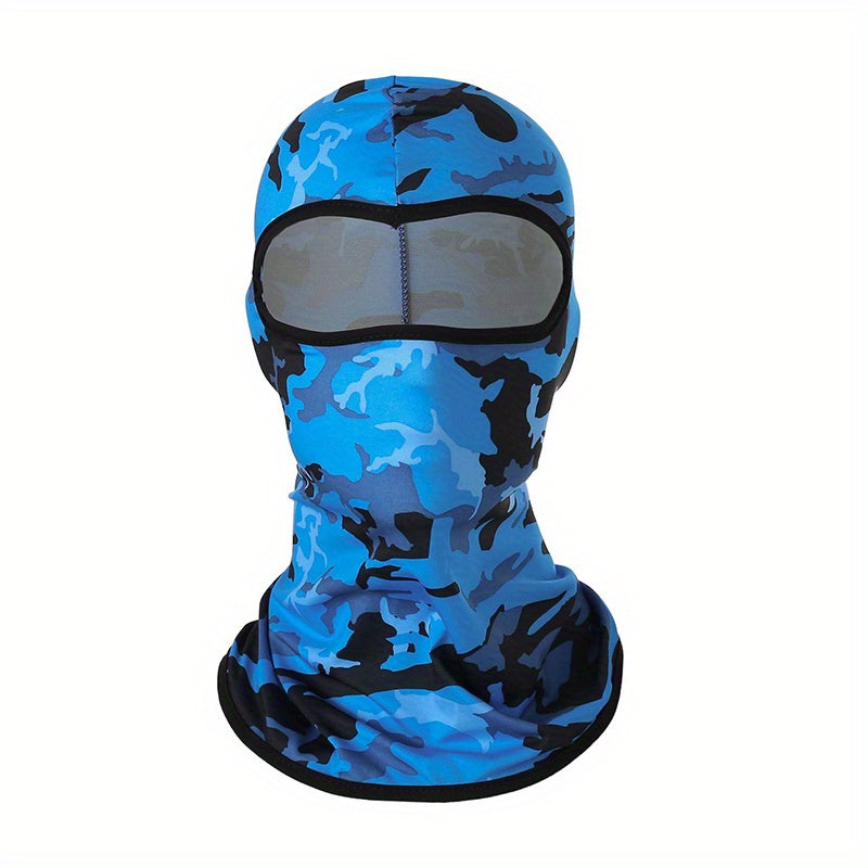 UV Protection Balaclava Hat Camouflage Ski Mask Outdoor Sun Protection Hat