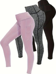 High Waist Stretchy Sports Tight Pants Yoga Leggings