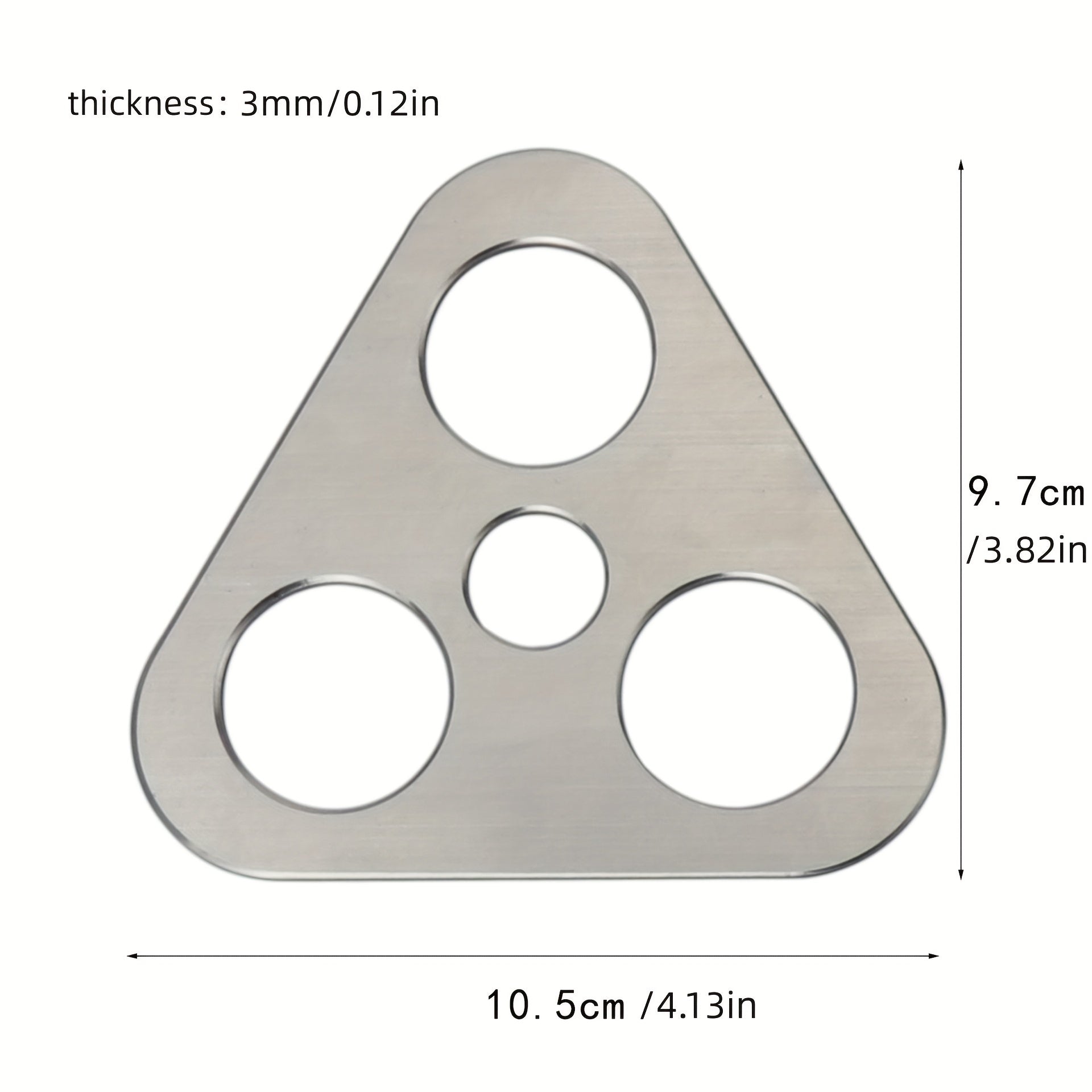 Durable Stainless Steel Campfire Triangle for Outdoor Cooking