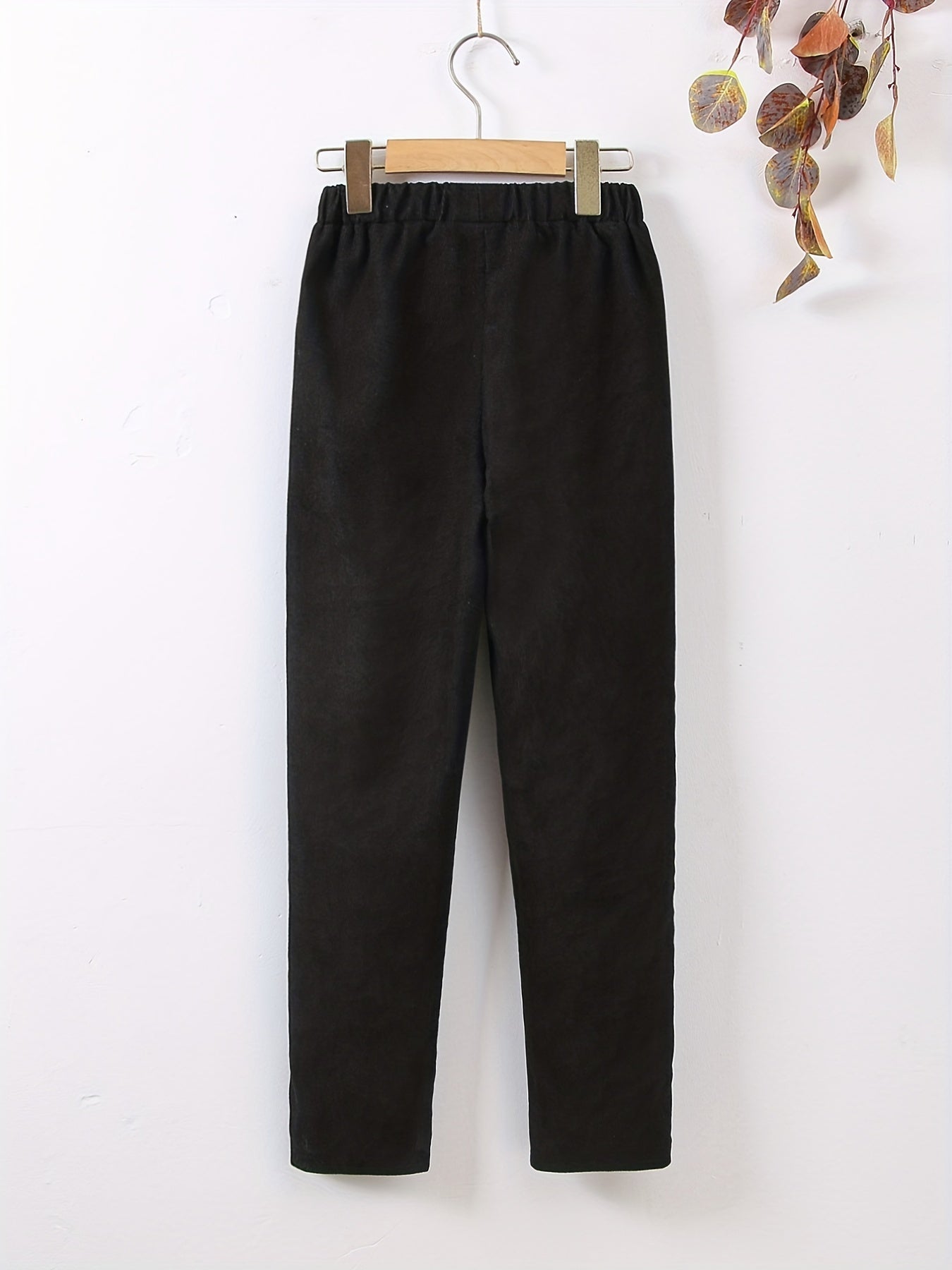 Boys Soft Corduroy Long Pants with Pocket