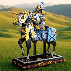 1247 pcs Medieval Knight Building Blocks Set Adult DIY Assembly Model Toy