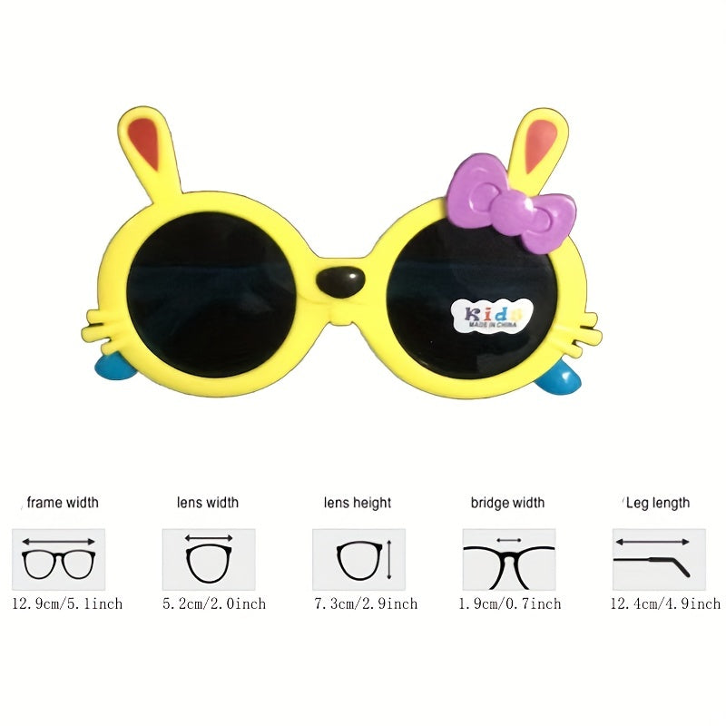 Kids Rabbit Frame Sunglasses for Outdoor Activities