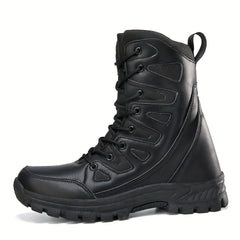 Boy's Waterproof High Top Tactical Work Boots
