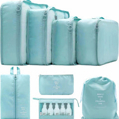 8pcs Packing Organizer Set Waterproof Storage Bag