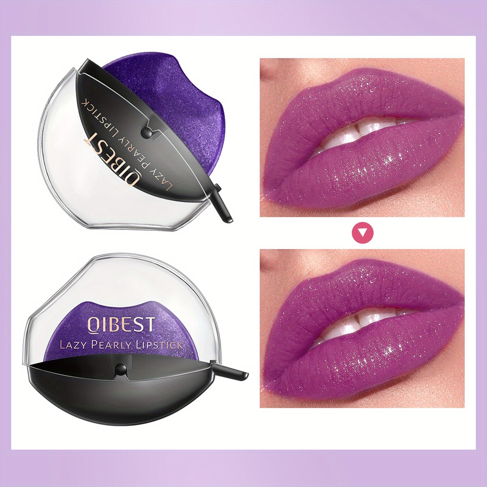 Diamond Shine Glitter Liquid Lipstick Waterproof Metallic Sparkle