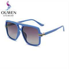 OUWEN Oversized Polarized Aviator Sunglasses UV Protection Sun Glasses Gift