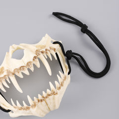 Halloween Demon Mask Werewolf Skull Cosplay Costume Anime Face Headwear