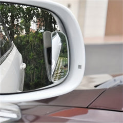 Adjustable 360 Wide Angle Convex Blind Spot Mirrors for Safe Parking