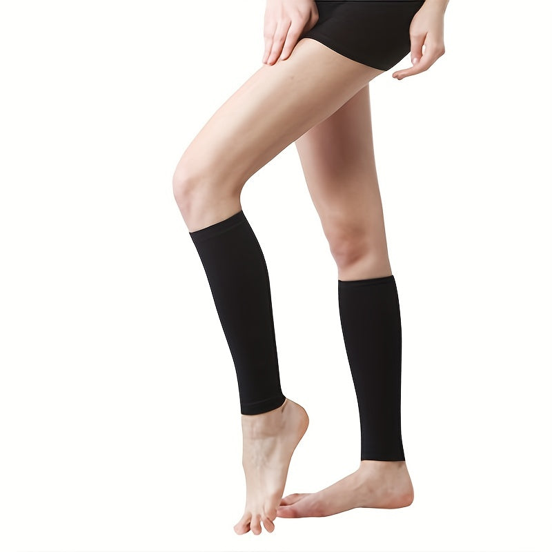 2pcs Varicose Vein Leg Warmer Compression Calf Sleeve Sock Long Stocking