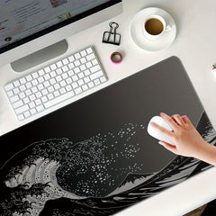 Large Gaming Mouse Pad, Oversized Extended Desk Mat Non-slip Rubber Material