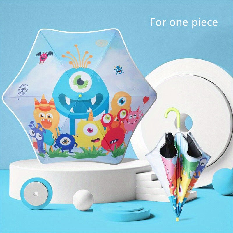 Creative Kids Reflective Cartoon Umbrella