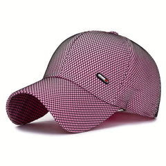 Jelly Mesh Baseball Cap Adjustable Sunshade Dad Hat Casual Couple Sun Hats