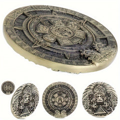 Metal Double Sided Carving Historical Cultural Elements