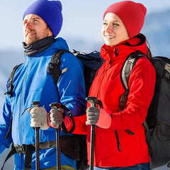 Knitted Full Face Cover Winter Hat For Outdoors