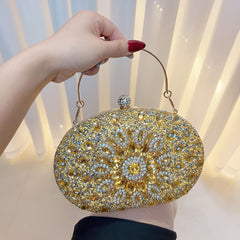 Crystal Acrylic Women Clutch Evening Bag Wedding Ladies Purse