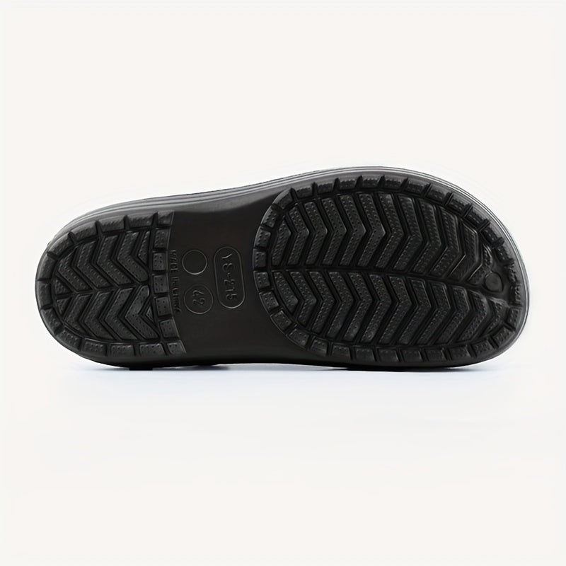 Unisex Lightweight Comfy Clogs Hollow Out Non Slip Garden Shoes