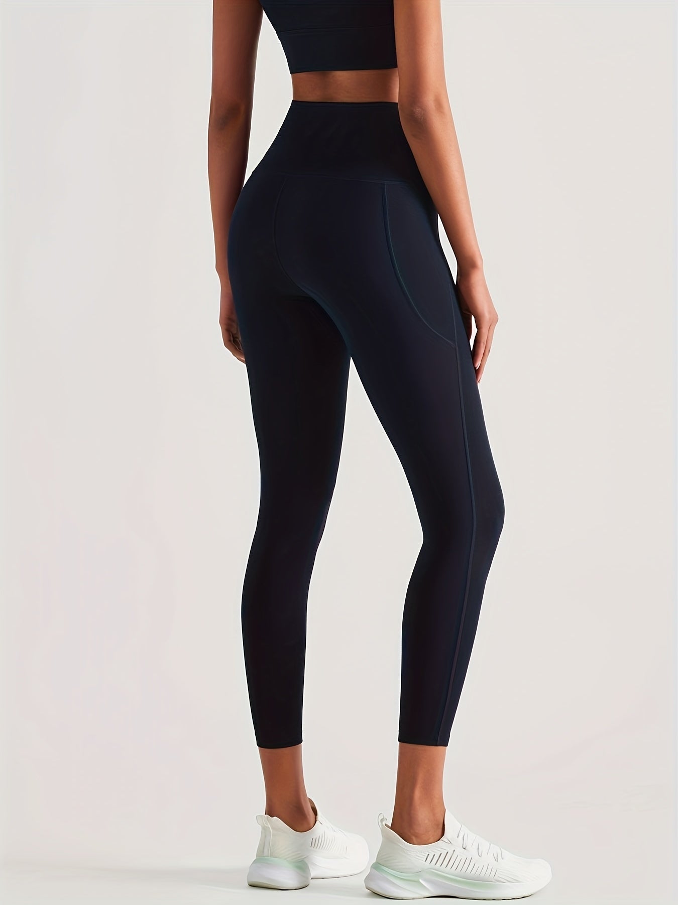 Tummy Control Fitness Pants High Elastic Running Yoga Sports Leggings