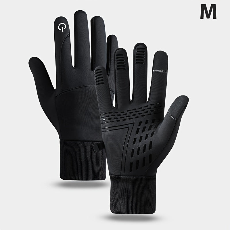 Warm Touchscreen Motorcycle Gloves for Winter