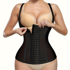 Front Buckle Cami Tops Waist Trainer Tummy Control Slimmer Top