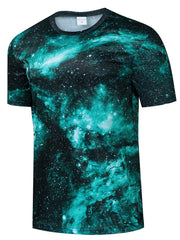 Men's Graphic T shirt Casual 3D Print Short Sleeves