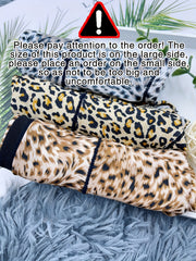 3pcs Leopard Print Briefs Comfy & Stretchy Intimates Panties
