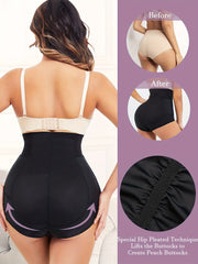 Front Zip Shaping Panties Tummy Control Compression Panties