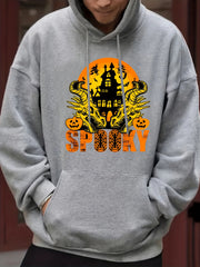 Men's Dragon Graphic Hoodie Active Sweatshirt