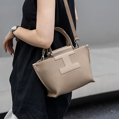 Women's Leather Handbag Large Capacity Convertible Crossbody Bag