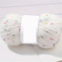 1pc Mohair Yarn Crochet Hand Knitted Thread Plush Wool Yarn DIY Scarf
