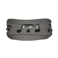 Music Notation Unisex Sports Headband Sweat Wicking Polyester with Treble Clef