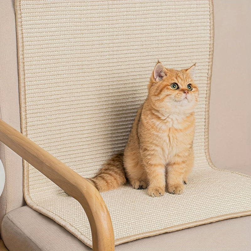 Sisal Cat Scratch Mat Protects Carpets Sofas