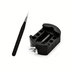 12pcs Watch Repair Kit Screwdriver Wrench Case Opener Holder