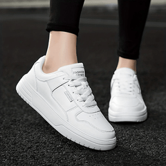Women's Lace-Up Running Shoes Comfortable Non Slip Sneakers