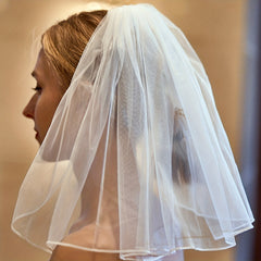 1 Tier Wedding Veil With Comb Bride Long Veil Wedding Decal Wedding Accessories