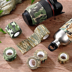 1pc 12pcs Camouflage Tape Wrap X 4 5m Tactical Non-woven Tape Elastic Bandage
