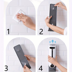 Wall Mounted Garbage Bag Storage Box Organizer