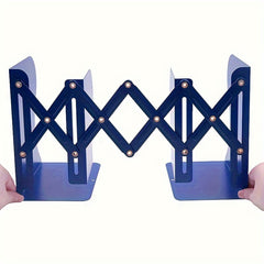 1pc Retractable Book Stand For Book Holder Book Clip Desktop Standing Book Stora