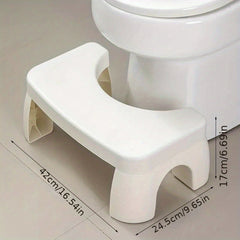 Comfortable Toilet Stool for Bathroom - Sturdy and Stylish