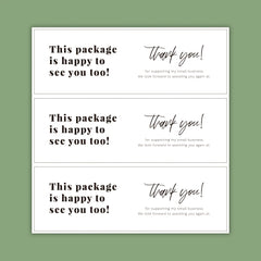 90pcs Rectangular Stickers For Business Letter Envelope Seal