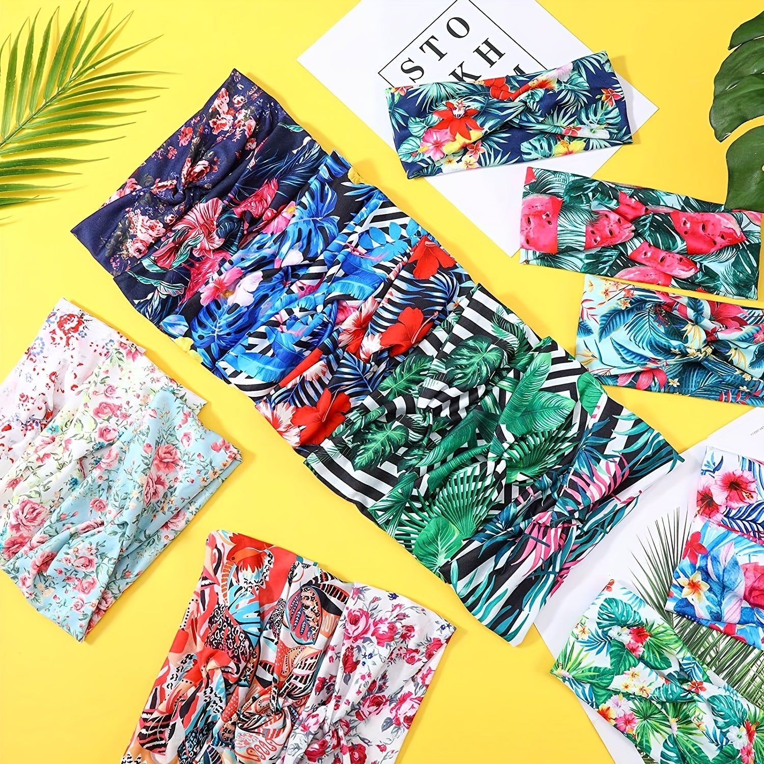 Bohemian Vintage Hairband Yoga Sports Headband Women's Headwear