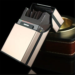 Aluminum Cigarette Case 20 Capacity Magnetic Buckle